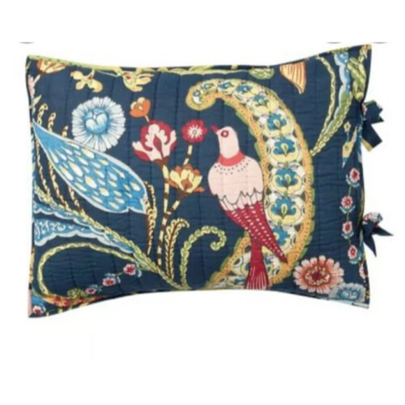 Pottery Barn Rita Bird Reversible Euro‎ 26